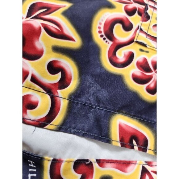 Vintage Tommy Hilfiger Retro Groovy Floral Board Swim Shorts‎ Trunks Mens Large - Picture 4 of 7